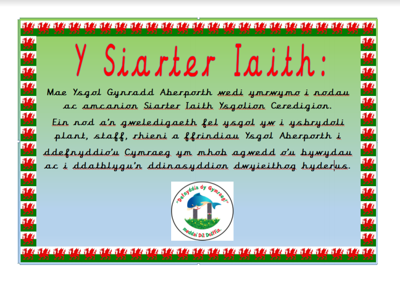 Welsh Siarter Iaith